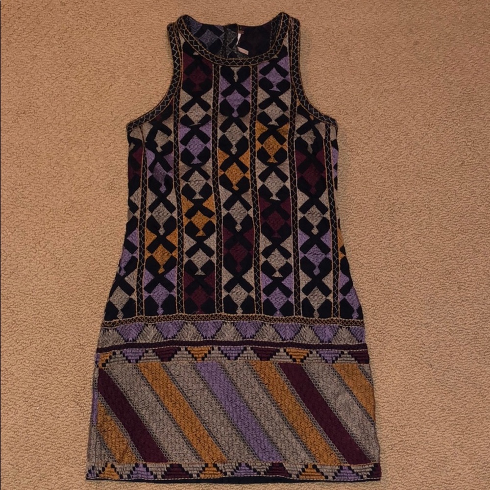 FREE PEOPLE 70’s Bohemian Inspired Dress